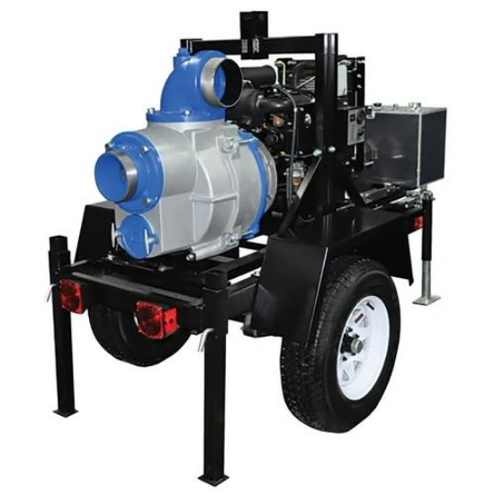 Picture of TRASH PUMP TRAILER MOUNTED 6" - RR